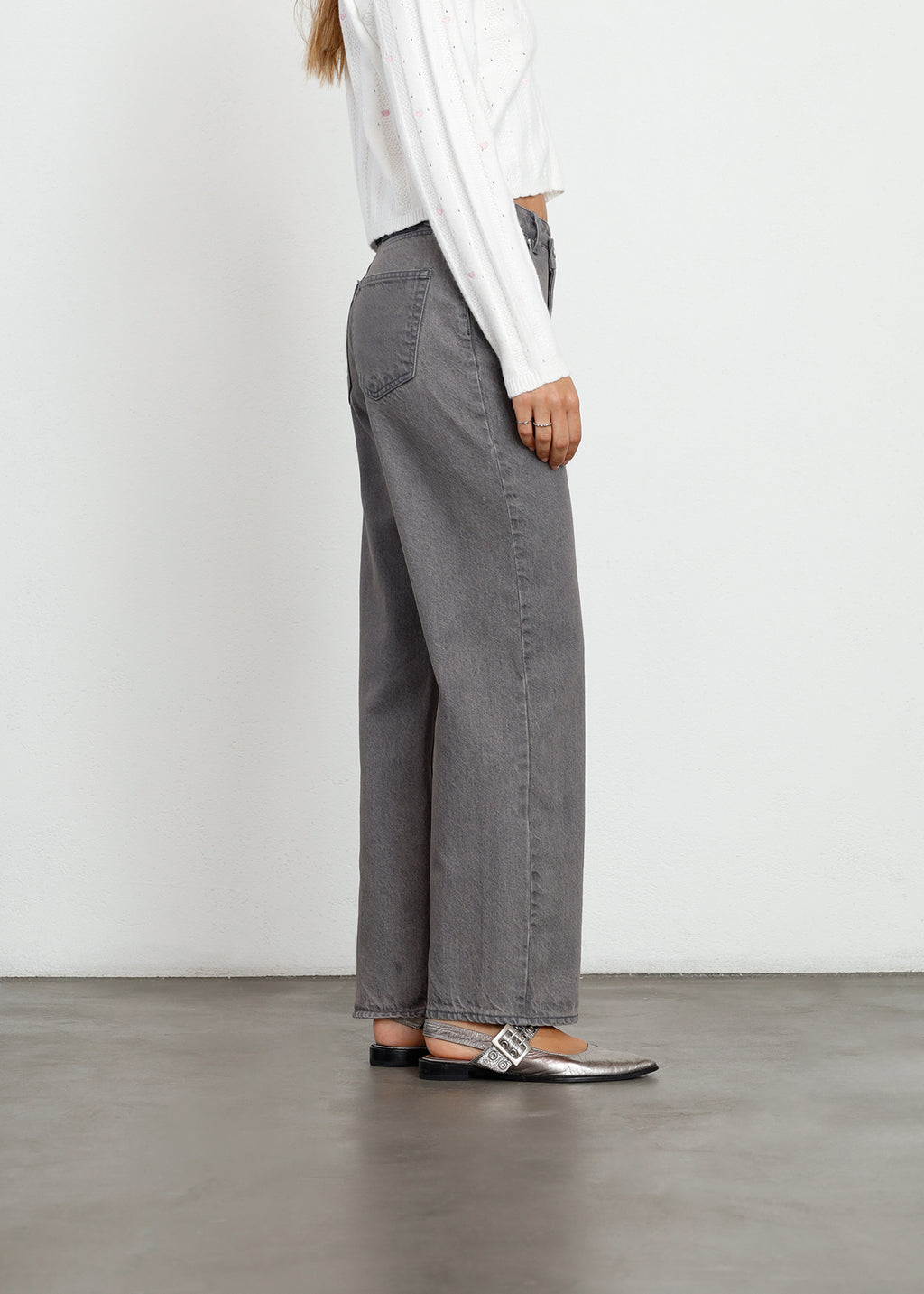 Jean Straight asimétrico en pretina - Gris 14_491H330_GRI184005_5
