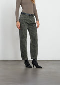 Jean Baggy en animal print - Verde 14_491H331_VER190515_0