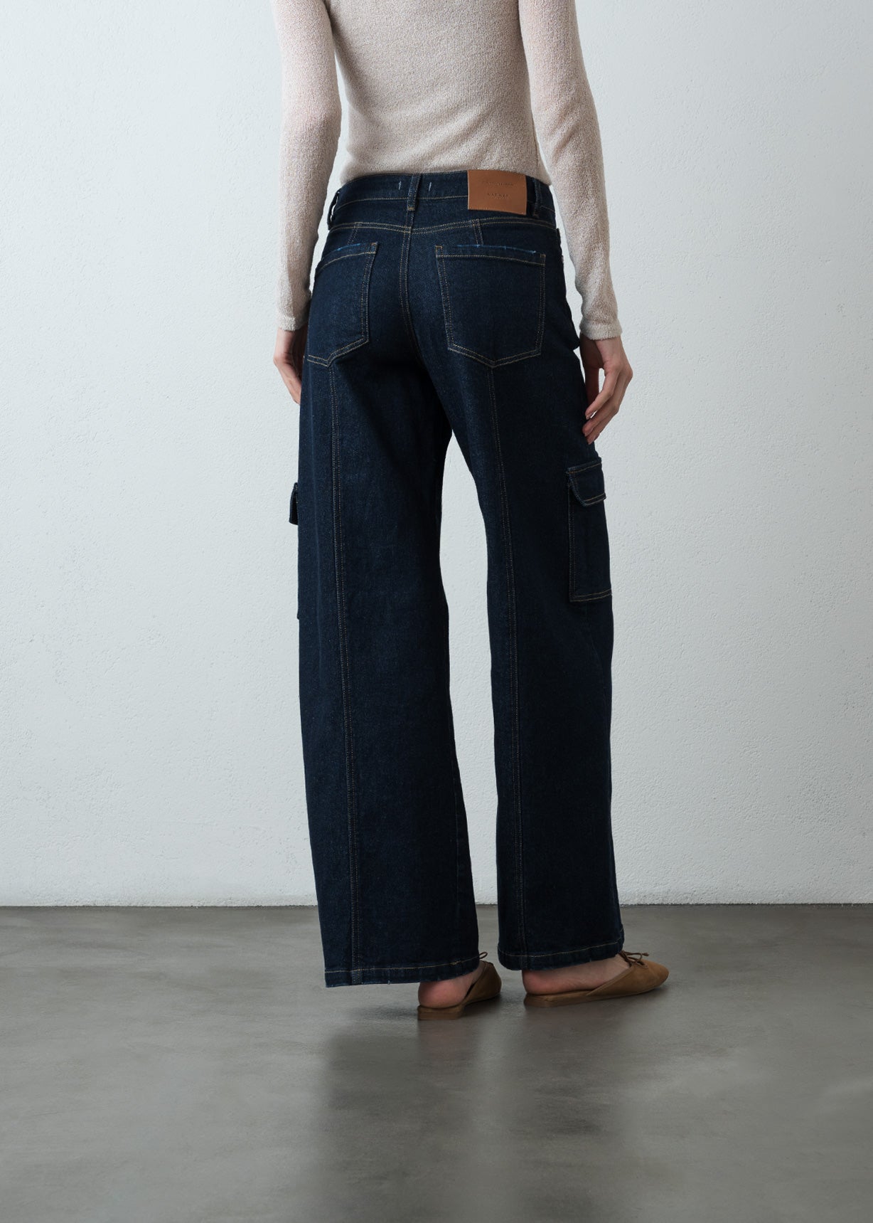 Jean Wide Leg Long tono oscuro - Azul 14_493G307_AZU183928_6