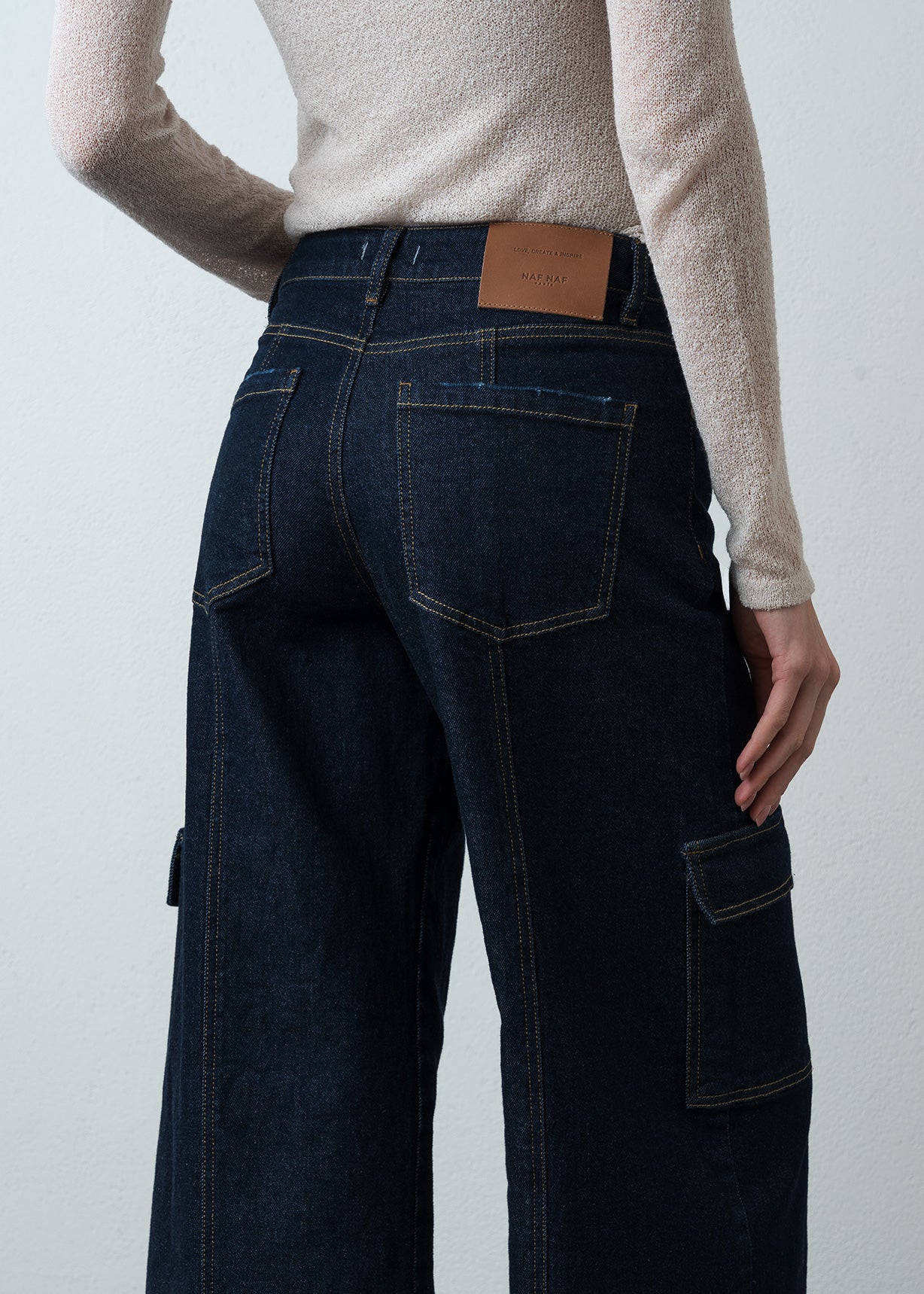 Jean Wide Leg Long tono oscuro - Azul 14_493G307_AZU183928_7