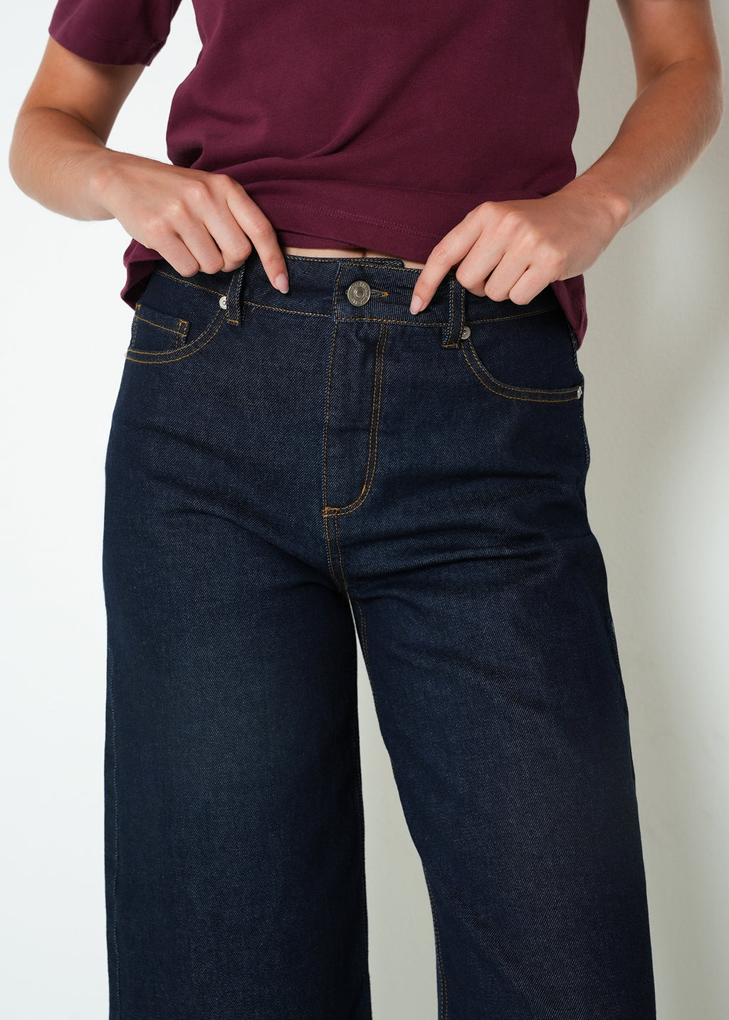 Jean baggy tiro medio denim - Azul 14_493H316_AZU194227_4