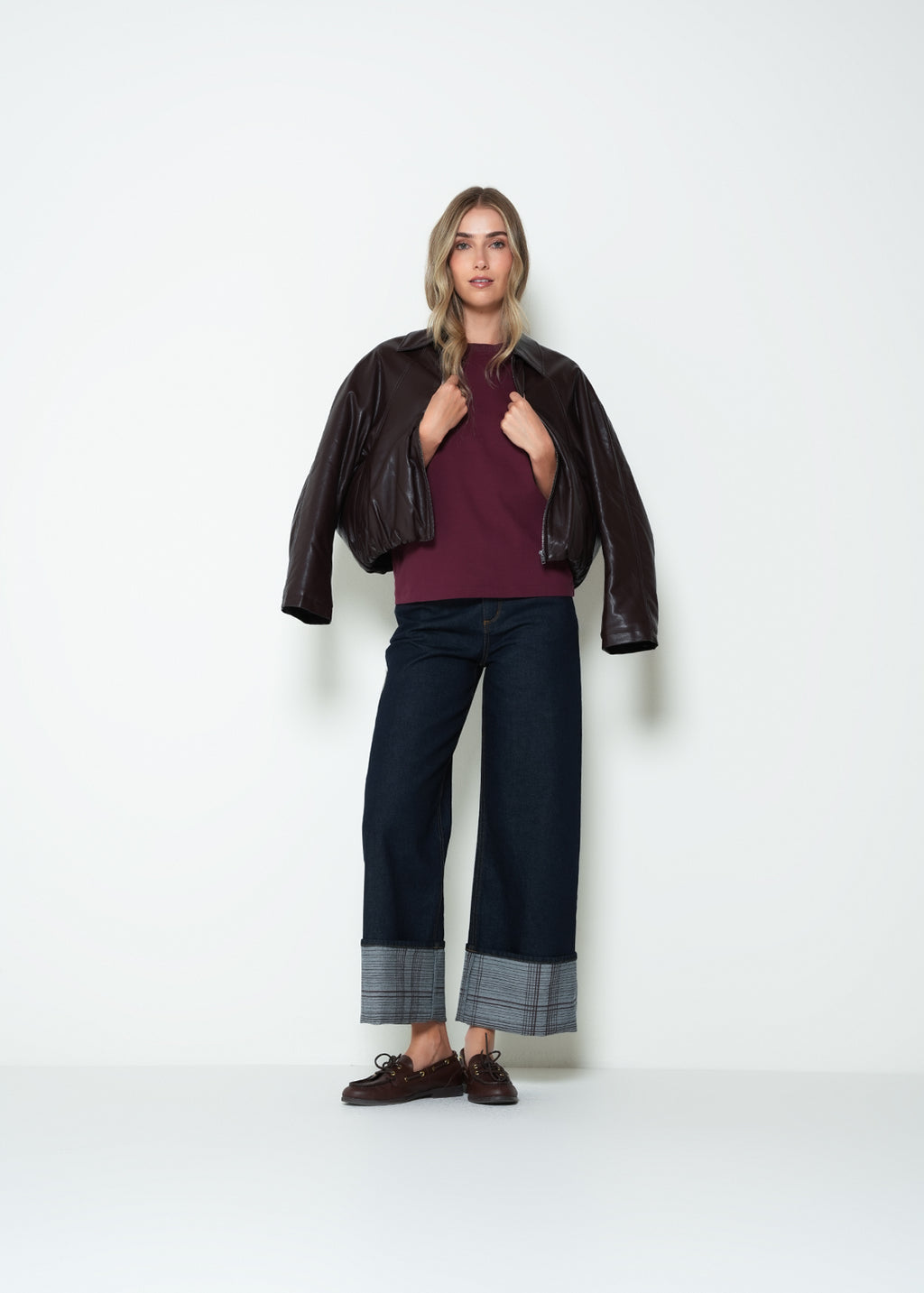 Jean baggy tiro medio denim - Azul 14_493H316_AZU194227_7