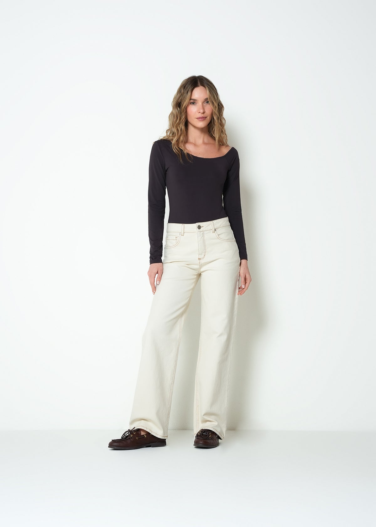 Jean straight tiro medio  - Crudo 14_493H317_CRU110605_3