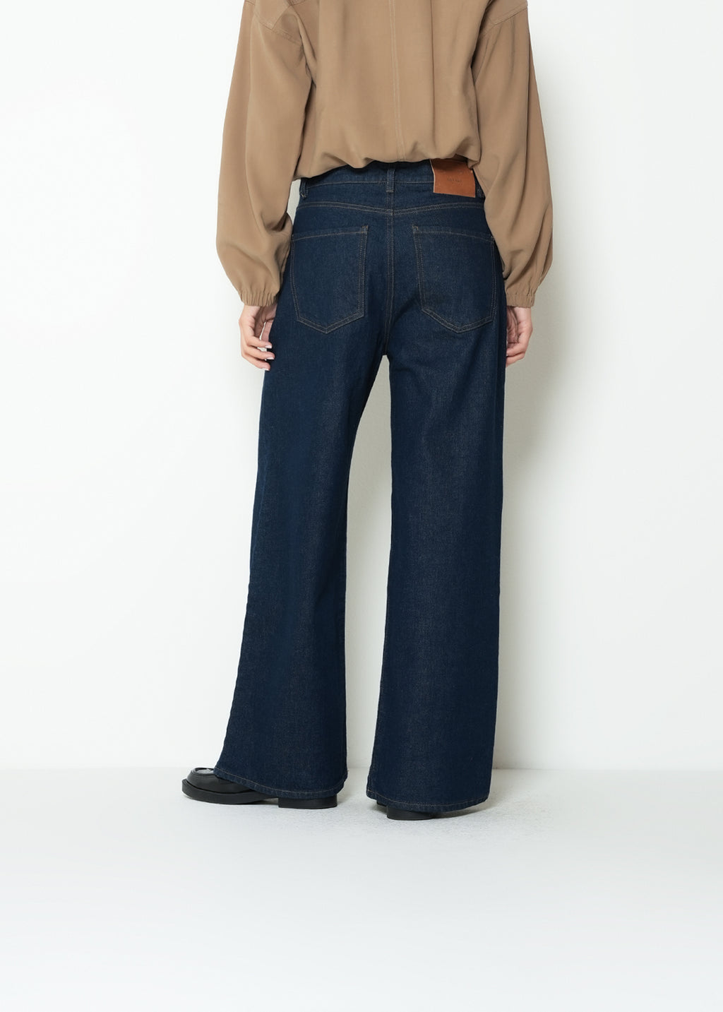 Jean wide leg tiro alto denim - Azul 14_493H322_AZU194227_6
