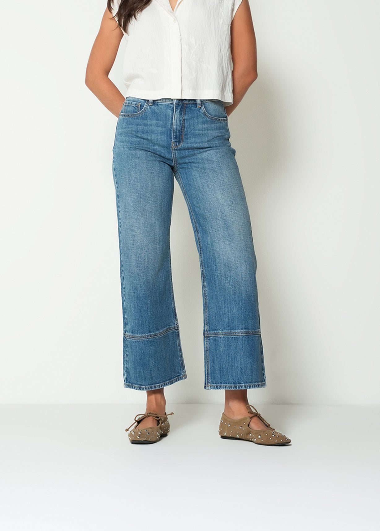Jean straight tiro alto - Azul 14_495H013_AZU183928_0