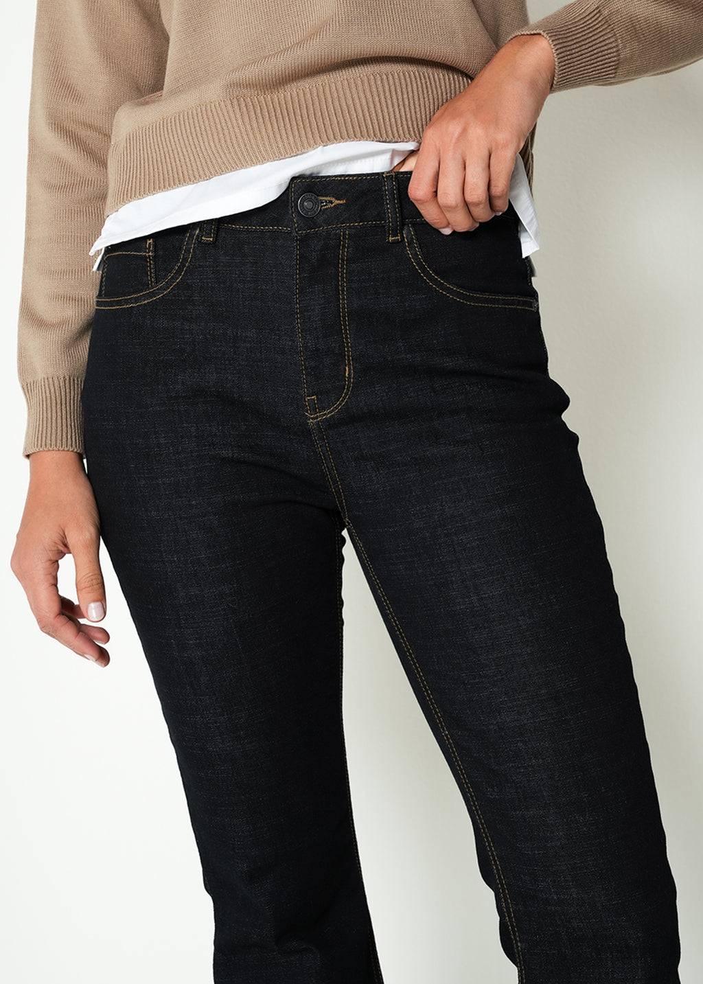 Jeans flare tiro alto - Azul 14_495H014_AZU183928_4