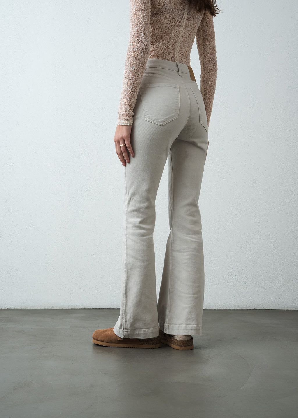 Jean Flare cinco bolsillos - Crudo 14_499G011_CRU110110_6