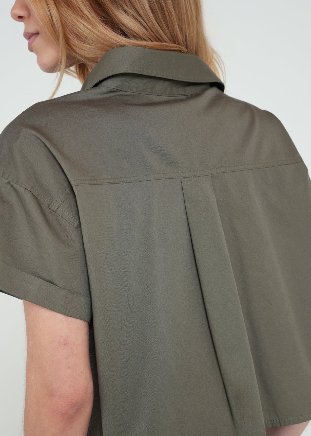 Camisa corta con bolsillo - Gris 14_512H306_GRI180516_6