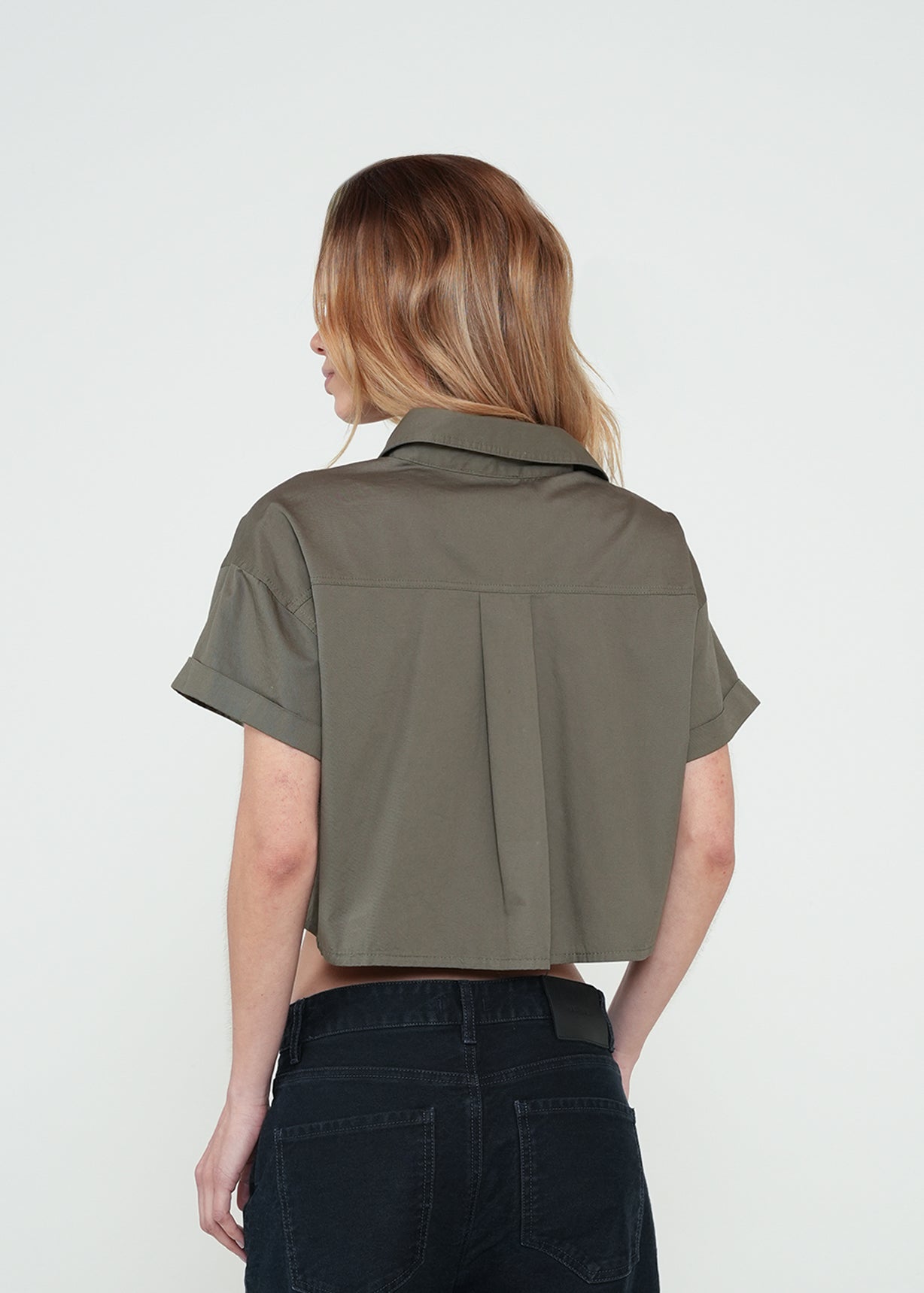 Camisa corta con bolsillo - Gris 14_512H306_GRI180516_7