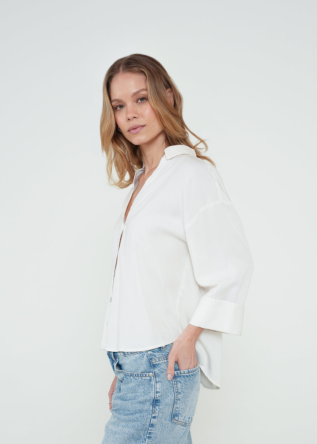 Camisa clásica amplia - Crudo 14_512H309_CRU111001_3