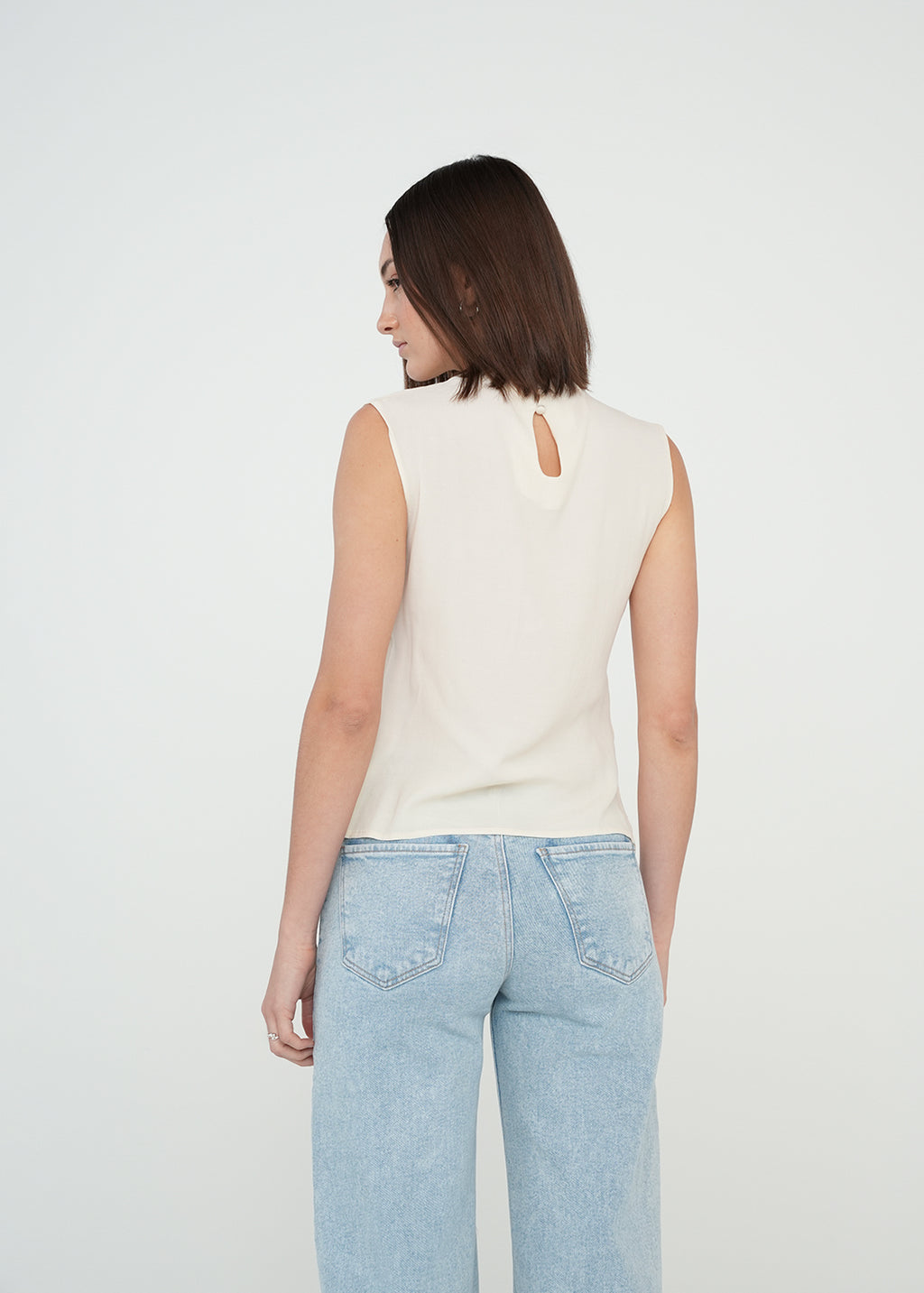 Camisa con diseño cruzado - Crudo 14_519G328_CRU110105_7