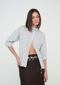 Camisa con diseño a rayas - Azul 14_519G398_AZU154319_0