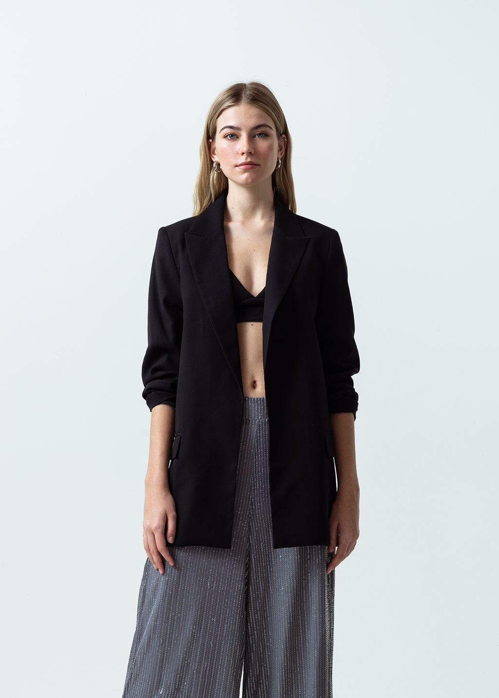 Chaqueta tipo blazer - Negro 14_521G052_NEG193909_0