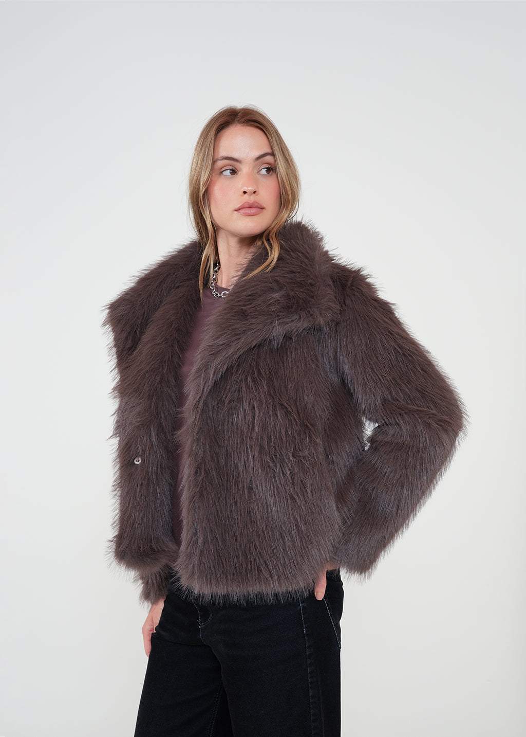 Chaqueta afelpada - Cafe 14_522H067_CAF190840_0