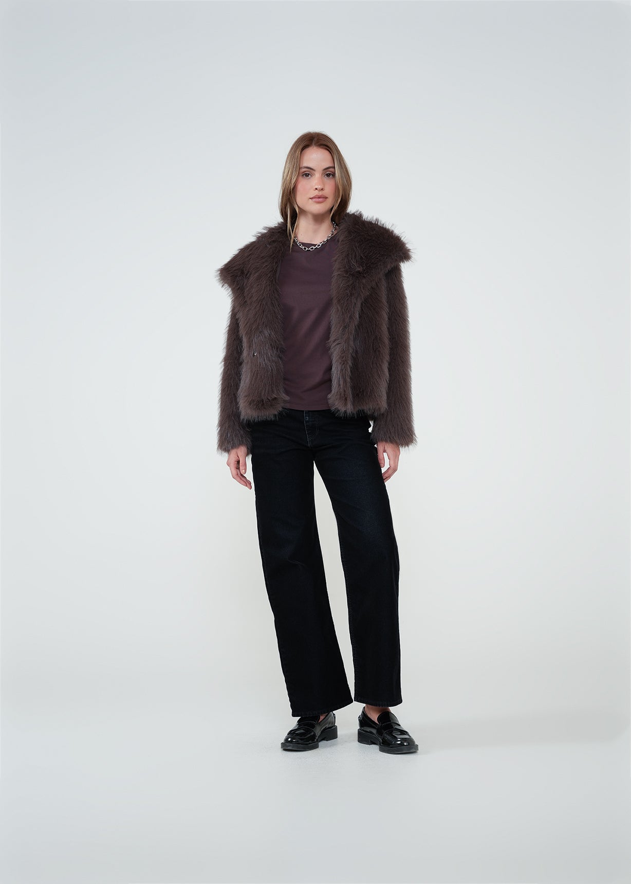 Chaqueta afelpada - Cafe 14_522H067_CAF190840_5