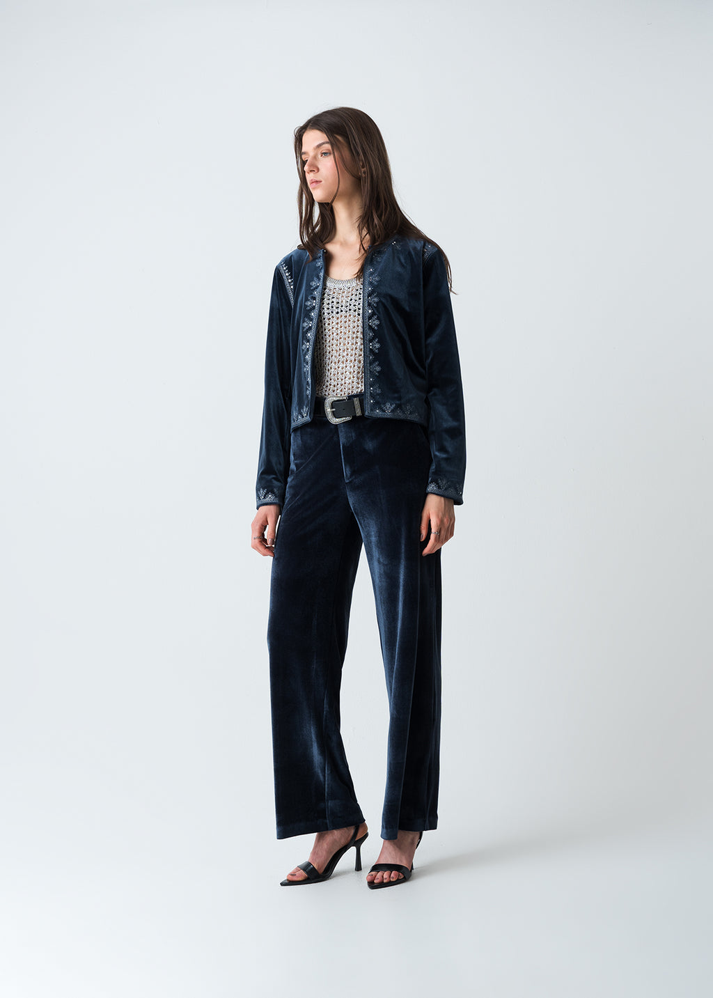 Chaqueta con detalles bordados - Azul 14_523G075_AZU194020_6