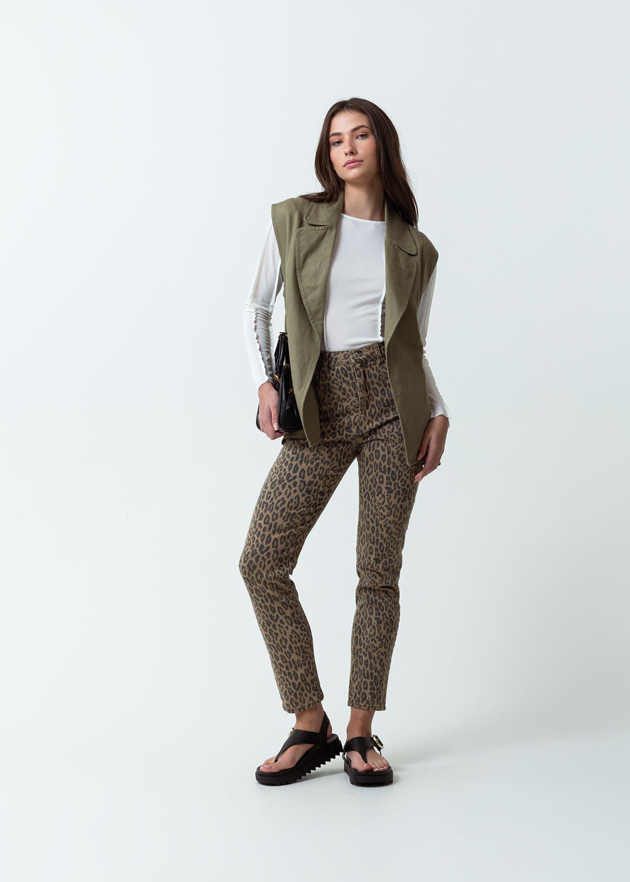 Chaqueta tipo chaleco - Verde 14_529F015_VER170517_3