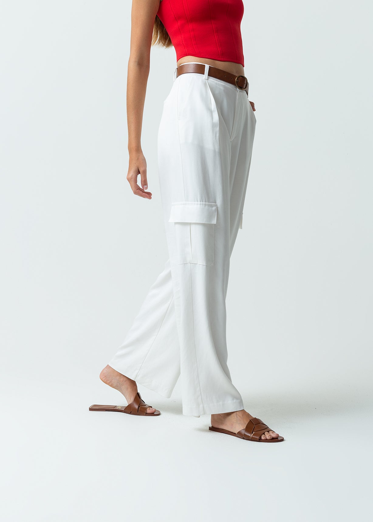 Pantalón clásico Wide Leg - Crudo 14_531G302_CRU111001_0