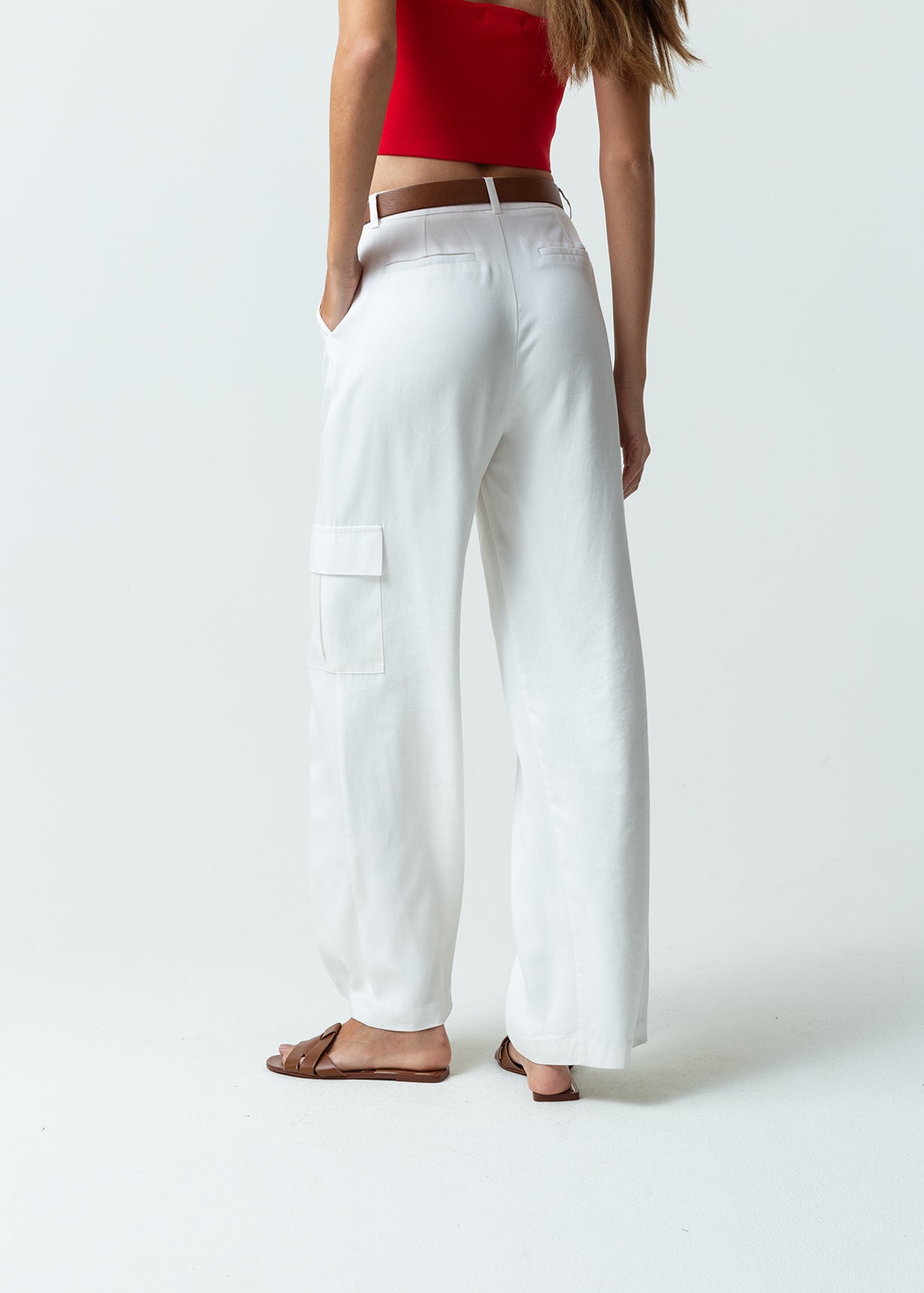 Pantalón clásico Wide Leg - Crudo 14_531G302_CRU111001_6