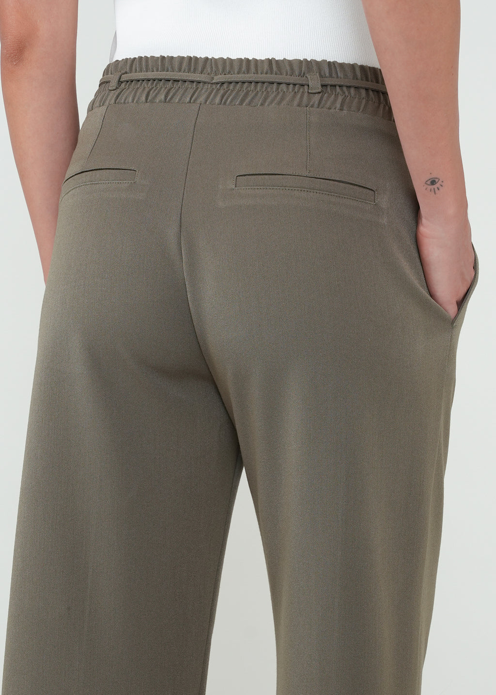 Pantalón Straight con cordón - Gris 14_532H305_GRI180516_4