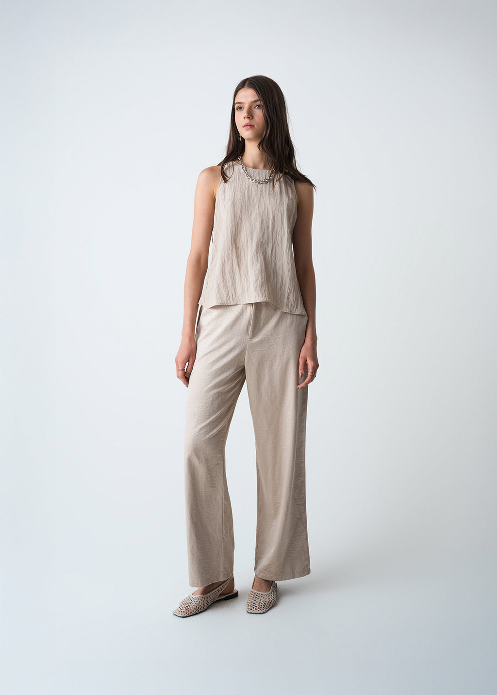 Pantalón Straight con bolsillos - Cafe 14_533G083_CAF161211_3