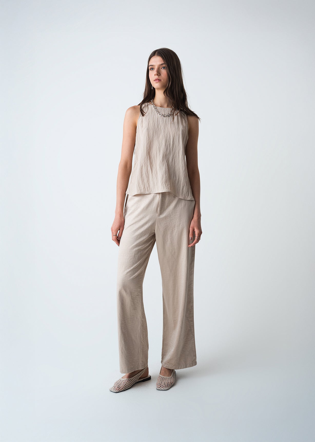 Pantalón Straight con bolsillos - Cafe 14_533G083_CAF161211_3