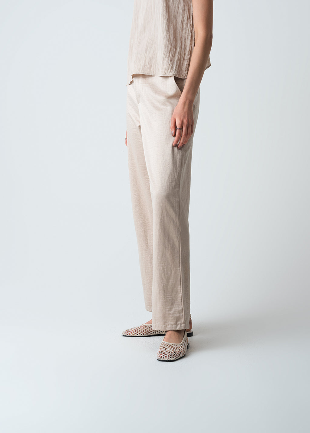 Pantalón Straight con bolsillos - Cafe 14_533G083_CAF161211_5