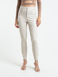 Pantalón con silueta tipo legging - Beige 14_539E306_BEI140002_0