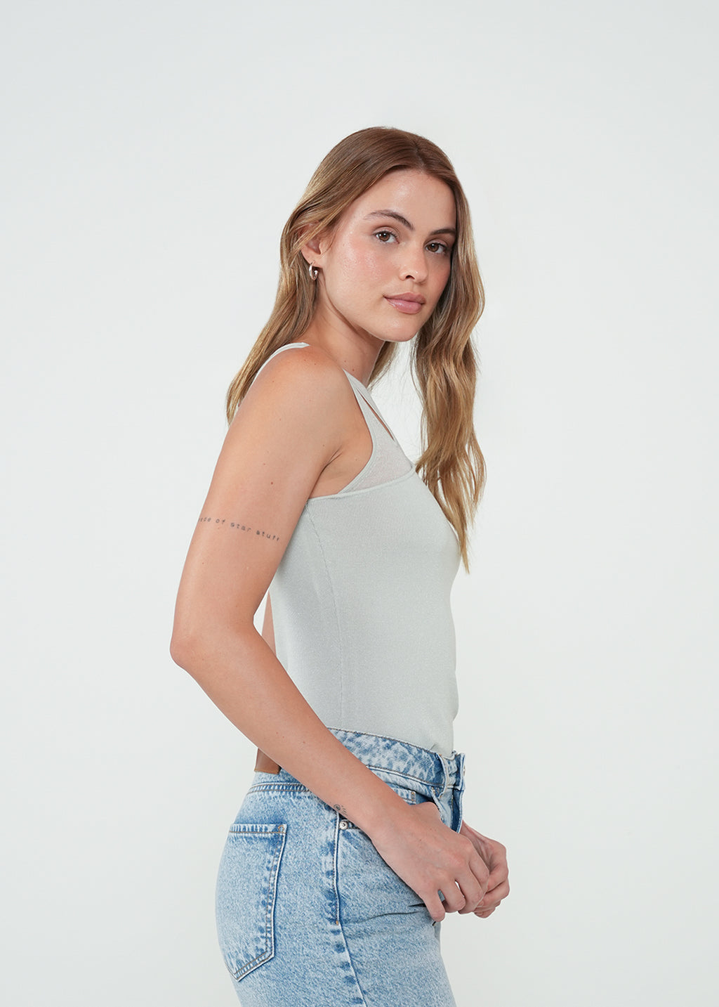 Camiseta con transparencia - Gris 14_582H004_GRI144804_5