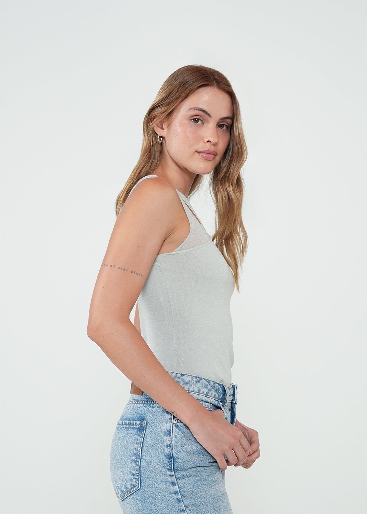 Camiseta con transparencia - Gris 14_582H004_GRI144804_5