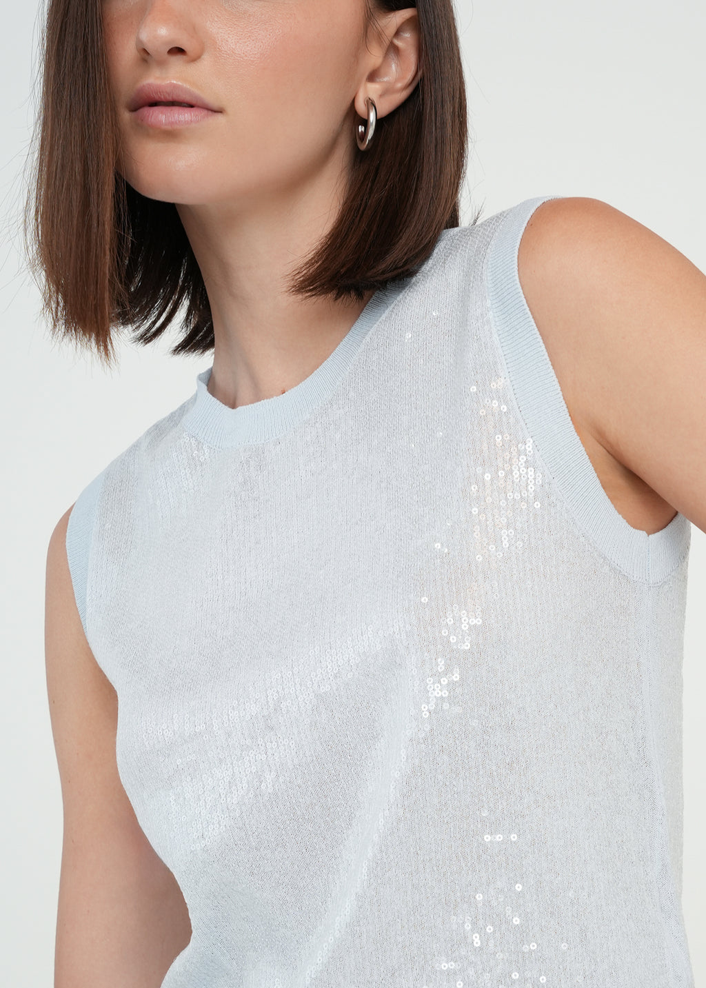 Camiseta tejida con lentejuelas - Azul 14_589G014_AZU134202_4