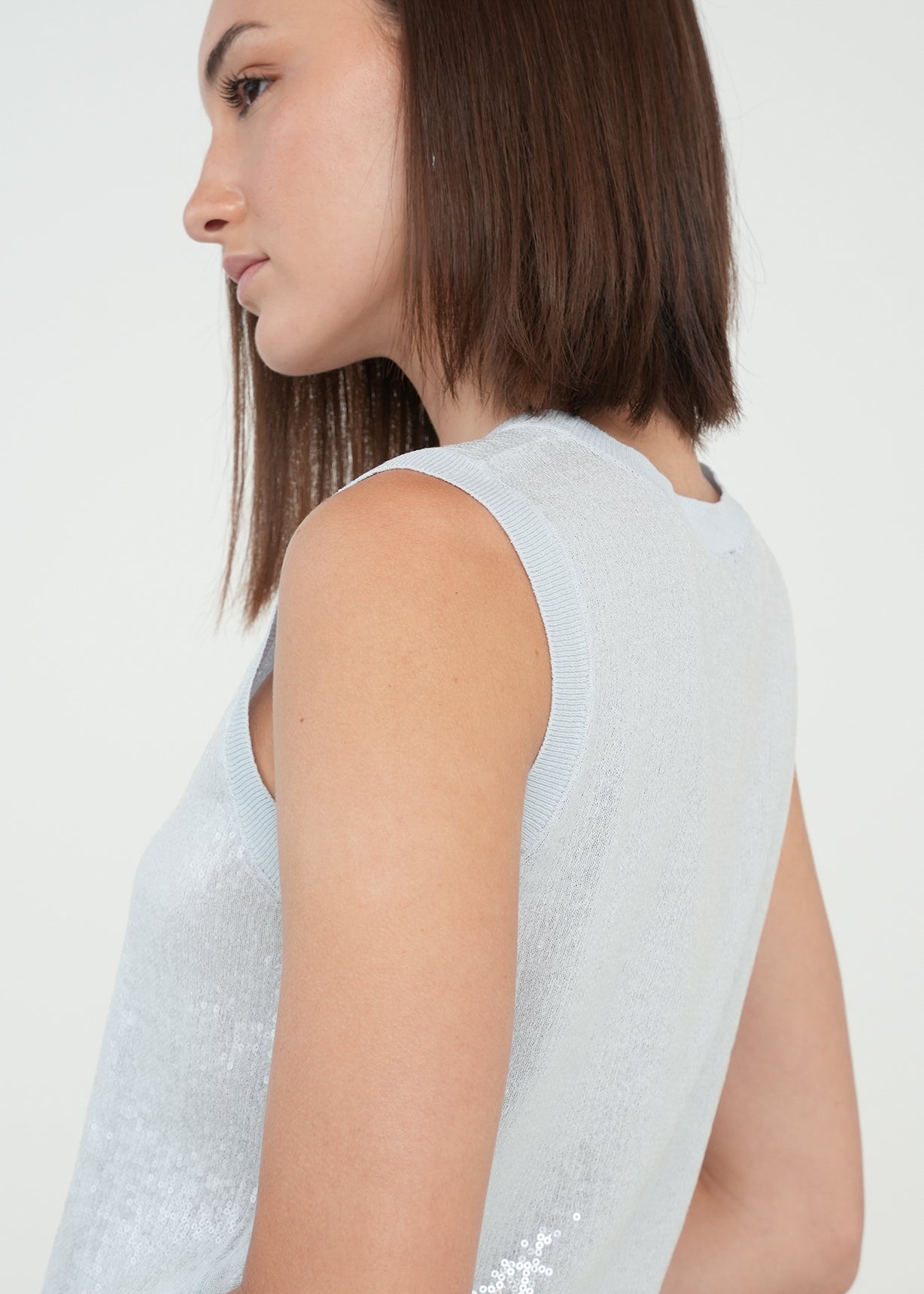 Camiseta tejida con lentejuelas - Azul 14_589G014_AZU134202_6