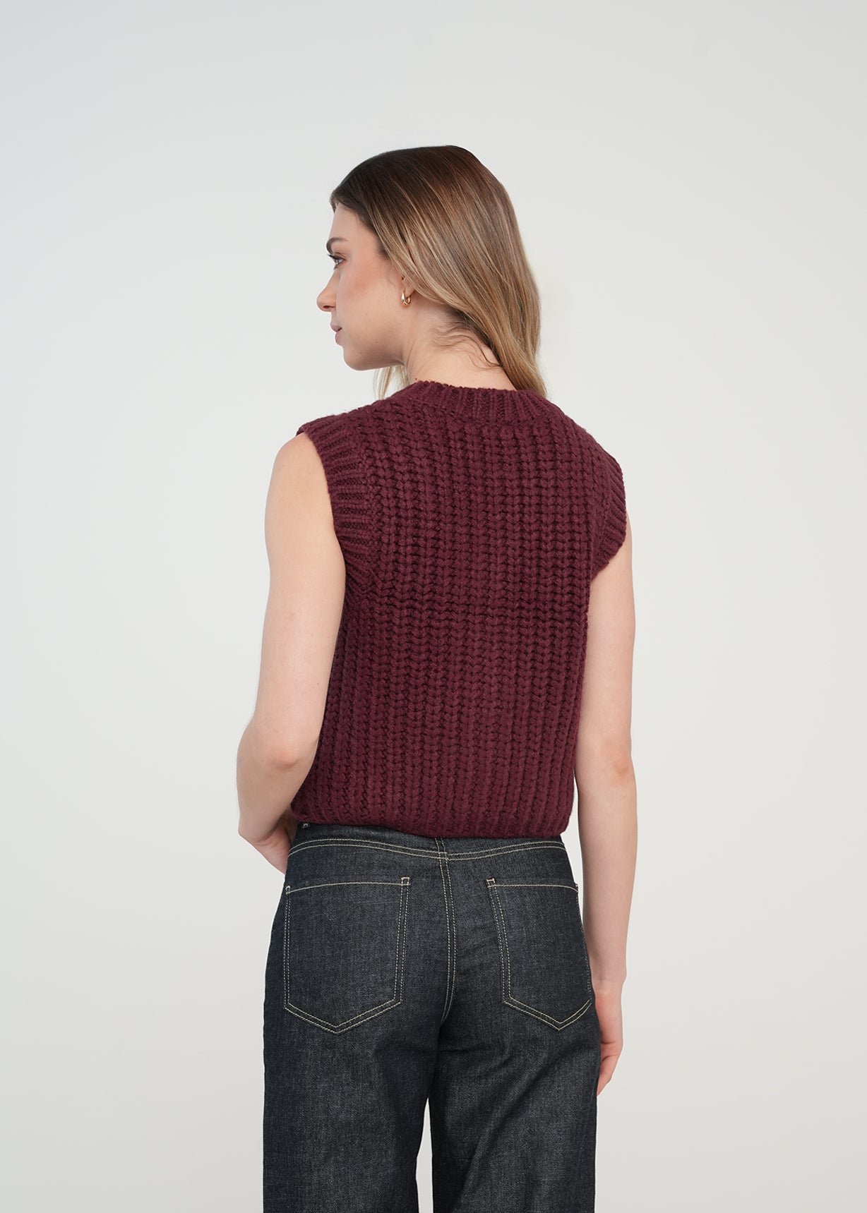 Camiseta tejida con botones - Morado 14_589G059_MOR191529_7