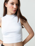 camiseta ajustada manga sisa - Crudo 14_700E501_CRU111001_0