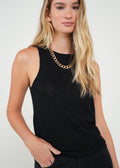 Camiseta slim tiras cuello redondo - Negro 14_700G501_NEG193909_0