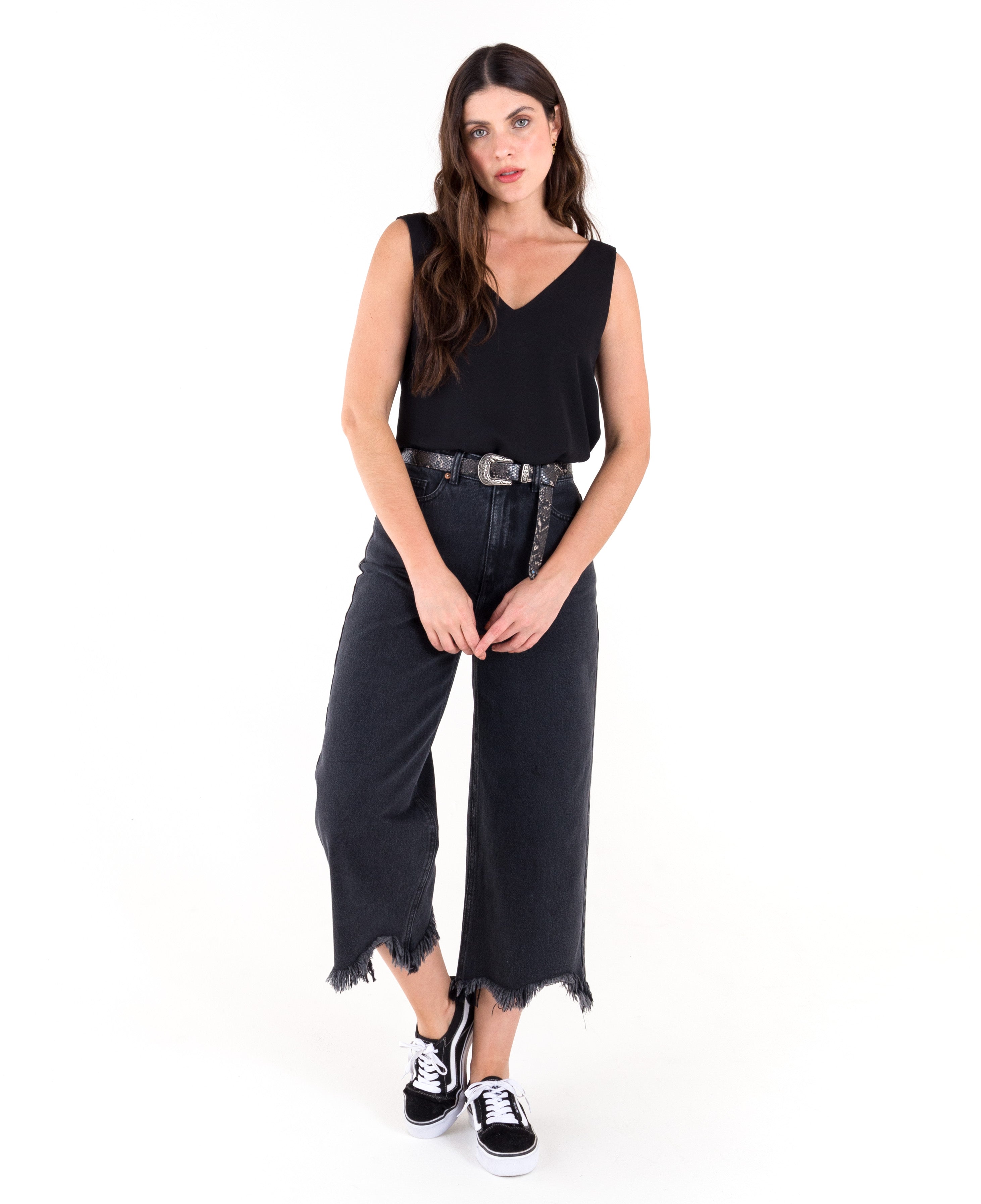 Camisa manga sisa Marsella - Negro 14_710D508_NEG193909_4