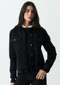 Chaqueta tipo Trucker en black denim - Negro 14_720G502_NEG193909_0