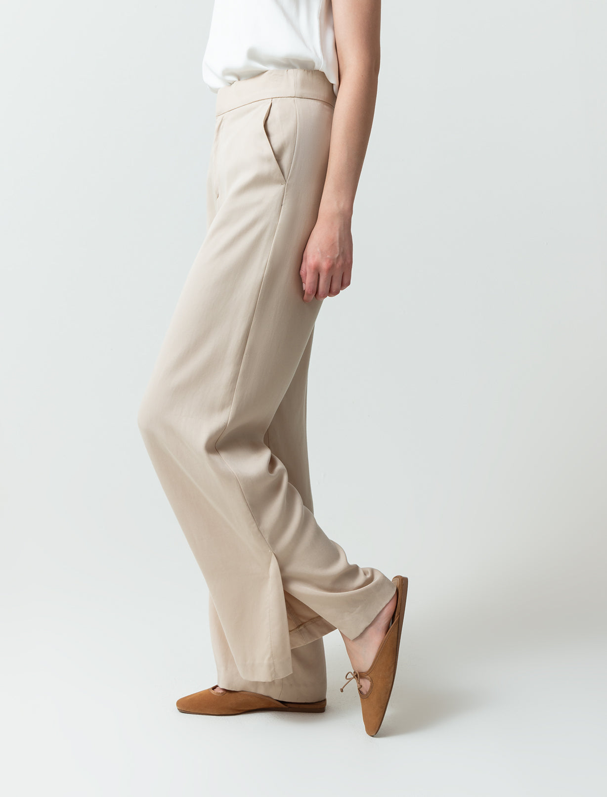 Pantalón Wide Leg fit - Beige 14_730C509_A01342_7