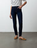 Jean para mujer tono oscuro Jegging tiro medio alto Anna infaltable - Azul 14_790E500_AZU183928_0